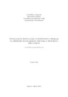 Povezanost motivacije i uspješnosti u prodaji na primjeru bankarskog sektora u Republici Hrvatskoj