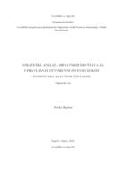 Strateška analiza hrvatskih društava za upravljanje otvorenim investicijskim fondovima s javnom ponudom