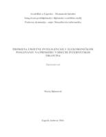 Primjena umjetne inteligencije u elektroničkom poslovanju na primjeru vodećih internetskih trgovina