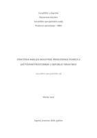 Strateška analiza industrije proizvodnje povrća u zaštićenim prostorima u Republici Hrvatskoj