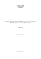 Komparativna analiza društveno odgovornog poslovanja u NR Kini i Hrvatskoj