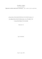 Analiza poduzetničkog potencijala u izabranim industrijama na području Varaždinske županije