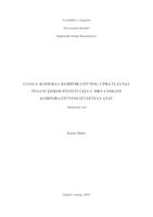 Uloga kodeksa korporativnog upravljanja financijskih institucija u hrvatskom korporativnom izvještavanju
