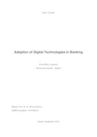 Adoption of Digital Technologies in Banking