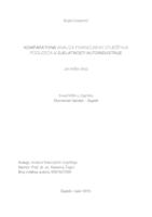 Komparativna analiza financijskih izvještaja poduzeća u djelatnosti autoindustrije