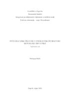 INTEGRACIJSKI PROCESI U ENERGETSKOM SEKTORU REPUBLIKE HRVATSKE