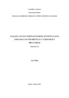 Analiza stanja nefinancijskog izvještavanja osiguravajućih društava u Republici Hrvatskoj