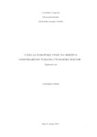 UTJECAJ EUROPSKE UNIJE NA ODRŽIVO GOSPODARENJE ŠUMAMA I ŠUMARSKI SEKTOR