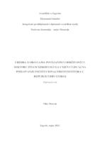 UREDBA O OBJAVAMA POVEZANIM S ODRŽIVOSTI U SEKTORU FINANCIJSKIH USLUGA I NJEN UTJECAJ NA POSLOVANJE INSTITUCIONALNIH INVESTITORA U REPUBLICI HRVATSKOJ