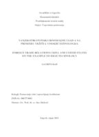 VANJSKOTRGOVINSKI ODNOSI KINE I SAD-A NA PRIMJERU TRŽIŠTA VISOKIH TEHNOLOGIJA