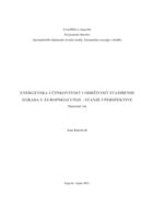 Energetska učinkovitost i održivost stambenih zgrada u Europskoj Uniji - stanje i perspektive