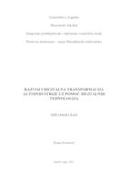 RAZVOJ I DIGITALNA TRANSFORMACIJA AUTOINDUSTRIJE UZ POMOĆ DIGITALNIH TEHNOLOGIJA