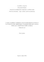 Utjecaj krize uzrokovane pandemijom COVID-19 na poslovanje srednjih i velikih poduzeća koja posluju u Republici Hrvatskoj