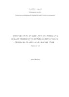 KOMPARATIVNA ANALIZA SUSTAVA POREZA NA DODANU VRIJEDNOST U REPUBLICI HRVATSKOJ I ZEMLJAMA ČLANICAMA EUROPSKE UNIJE