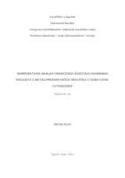 Komparativna analiza financijskih izvještaja odabranih poduzeća u metaloprerađivačkoj industriji u doba COVID-19 pandemije