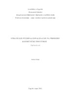 Strategije internacionalizacije u kozmetičkoj industriji