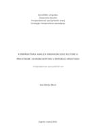 prikaz prve stranice dokumenta Komparativna analiza organizacijske kulture u privatnom i javnom sektoru u Republici Hrvatskoj