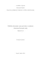 prikaz prve stranice dokumenta Politička ekonomija vojne potrošnje u zemljama članicama Europske unije