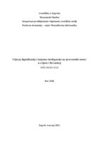prikaz prve stranice dokumenta Utjecaj digitalizacije i umjetne inteligencije na pravosudni sustav u svijetu i Hrvatskoj