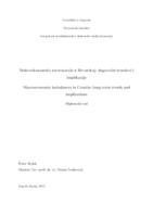 prikaz prve stranice dokumenta Makroekonomske neravnoteže u Hrvatskoj