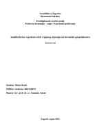 prikaz prve stranice dokumenta Analiza krize Agrokora d.d. i njenog utjecaja na hrvatsko gospodarstvo