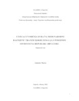 prikaz prve stranice dokumenta Utjecaj uvođenja eura na međunarodnu razmjenu tranzicijskih zemalja s posebnim osvrtom na Republiku Hrvatsku