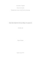 prikaz prve stranice dokumenta Instrumenti politike nabave