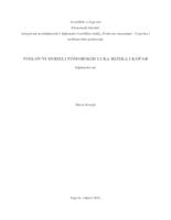 prikaz prve stranice dokumenta Poslovni modeli pomorskih luka Rijeka i Kopar