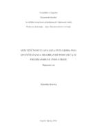 prikaz prve stranice dokumenta Specifičnosti i analiza integriranog izvještavanja odabranih poduzeća iz prehrambene industrije
