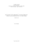 prikaz prve stranice dokumenta Razumijevanje i primjena agilnog pristupa upravljanja projektima u IT industriji