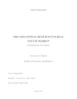 prikaz prve stranice dokumenta Organisational resilience in real estate market