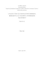 prikaz prve stranice dokumenta Analiza utjecaja sezonalnosti morskog brodarstva na vozarine u pomorskom transportu