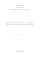 prikaz prve stranice dokumenta Primjena integriranog upravljanja rizicima u telekomunikacijama na primjeru HT Grupe