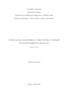 prikaz prve stranice dokumenta Upravljačka ekonomika u poduzećima s visokim stupnjem održivog razvoja