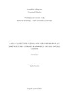 prikaz prve stranice dokumenta Analiza kružnih putovanja stranih brodova u Republici Hrvatskoj u razdoblju od 2019. do 2022. godine