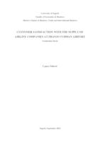 prikaz prve stranice dokumenta Customer satisfaction with the supply of airline companies at Franjo Tuđman airport