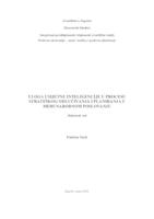 prikaz prve stranice dokumenta Uloga umjetne inteligencije u procesu strateškog odlučivanja i planiranja u međunarodnom poslovanju