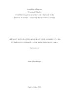 prikaz prve stranice dokumenta Važnost sustava internih kontrola poduzeća za učinkovito upravljanje rizicima prijevara