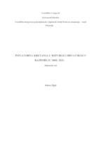 prikaz prve stranice dokumenta Inflatorna kretanja u Republici Hrvatskoj u razdoblju 2008.-2023.