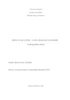 prikaz prve stranice dokumenta Effects of Covid-19 on Croatian economy