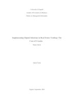 prikaz prve stranice dokumenta Implementing digital solutions in real estate trading : the case of Croatia