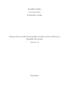 prikaz prve stranice dokumenta Komparativna analiza financijskih izvještaja mesne industrije u Republici Hrvatskoj
