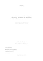 prikaz prve stranice dokumenta SECURITY SYSTEMS IN BANKING