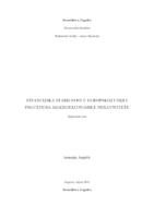 prikaz prve stranice dokumenta Financijska stabilnost u Europskoj Uniji i procedura makroekonomske neravnoteže