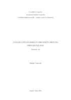 prikaz prve stranice dokumenta Analiza financijske stabilnosti Croatia osiguranja d.d.