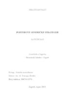 prikaz prve stranice dokumenta PORTEROVE GENERIČKE STRATEGIJE