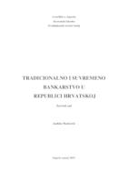 prikaz prve stranice dokumenta Tradicionalno i suvremeno bankarstvo u Republici Hrvatskoj