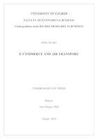 prikaz prve stranice dokumenta E - COMMERCE AND AIR TRANSPORT