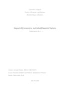 prikaz prve stranice dokumenta Impact of coronavirus on global financial markets