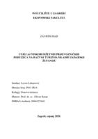 prikaz prve stranice dokumenta Utjecaj niskobudžetnih prijevozničkih poduzeća na razvoj turizma mladih Zadarske županije